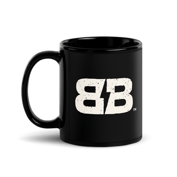 Black Glossy Mug - Backbone Coffee Company