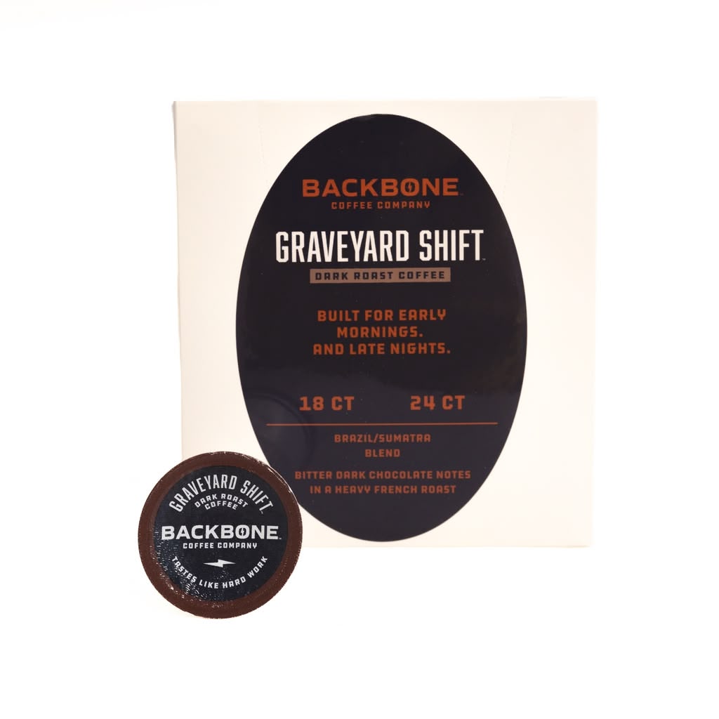Backbone Coffee Single Serve Pods– 18 Count / 24 Count - Backbone Coffee Company