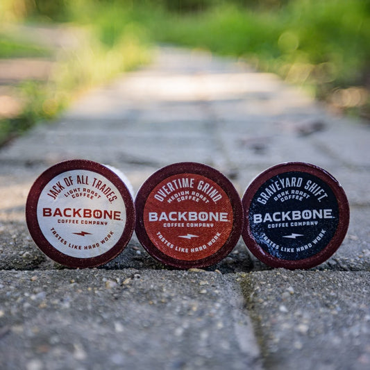 Backbone Coffee Single Serve Pods – 18 Count / 24 Count - Backbone Coffee Company