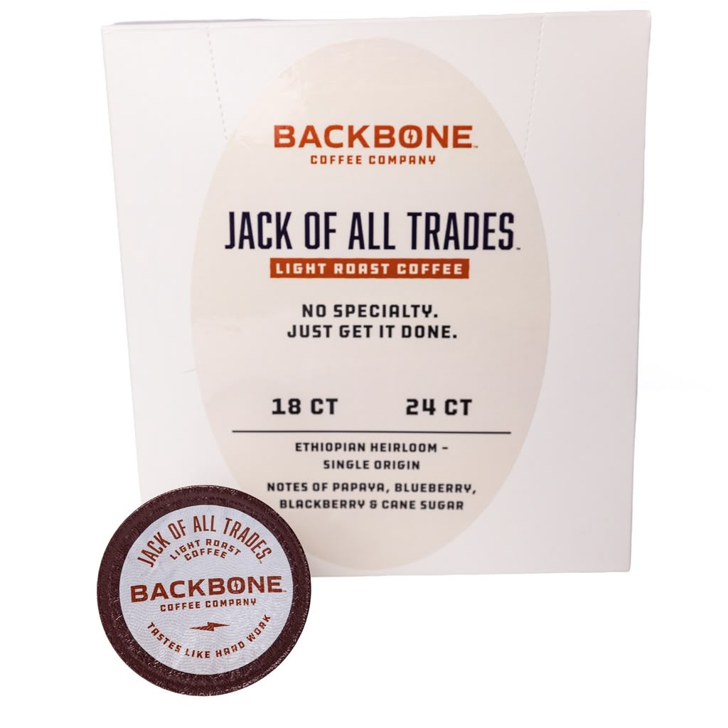 Backbone Coffee Single Serve Pods – 18 Count / 24 Count - Backbone Coffee Company