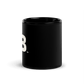 Black Glossy Mug - Backbone Coffee Company
