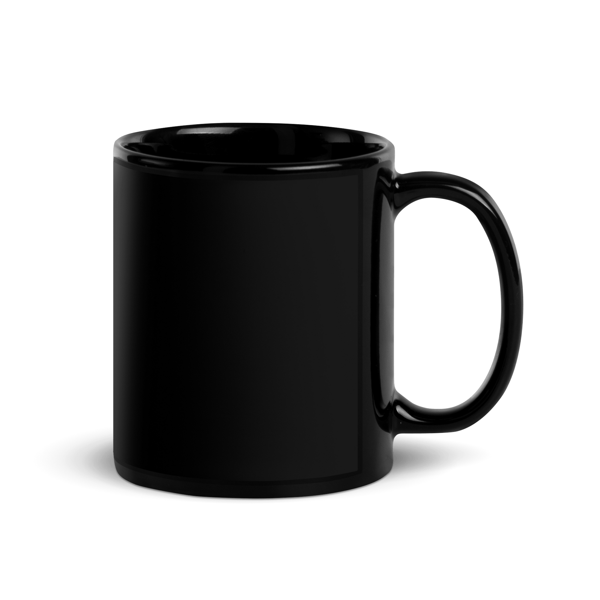 Black Glossy Mug - Backbone Coffee Company