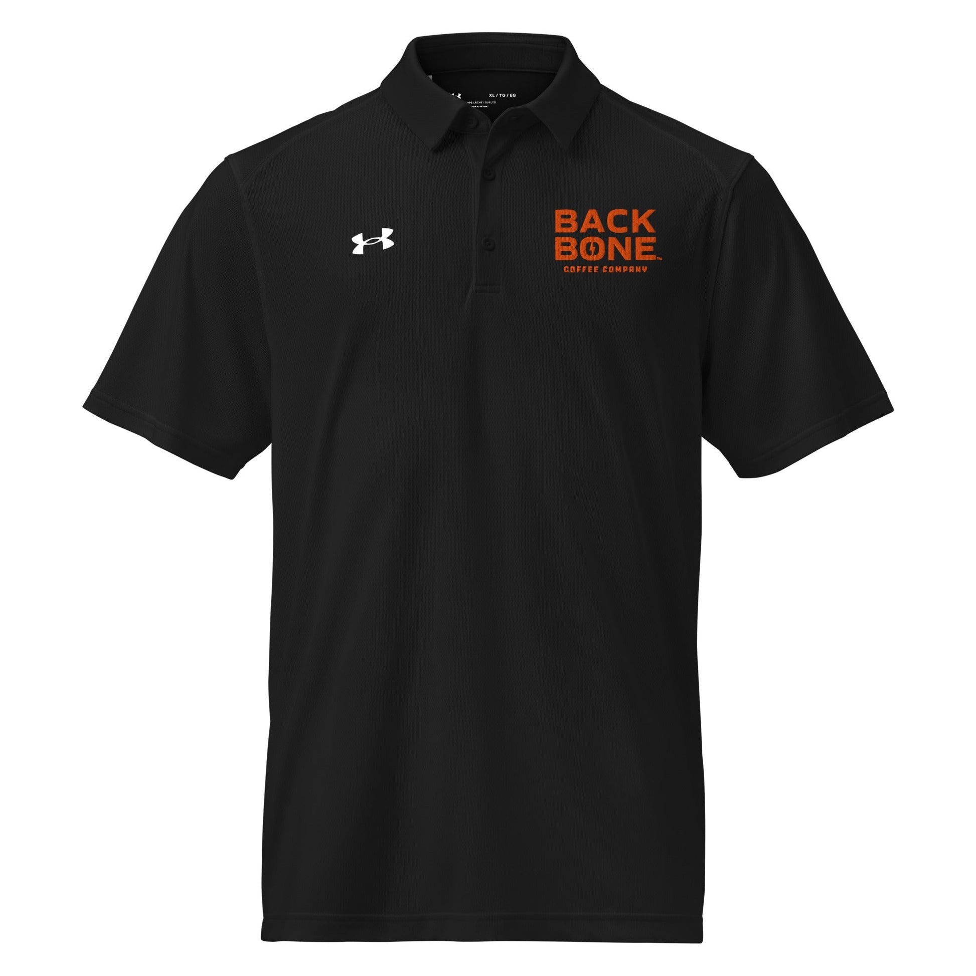 Under Armour® men's polo - Backbone Coffee Company