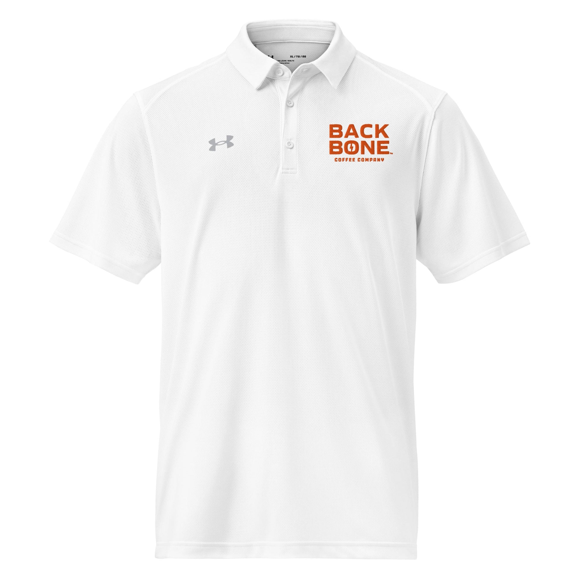 Under Armour® men's polo - Backbone Coffee Company